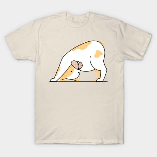 Yoga Downward Dog Pose T-Shirt